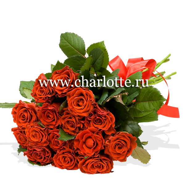 Букет из роз "Terrakotta"