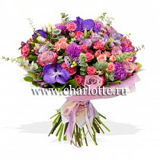 Букет цветов "Ультрамарин"
