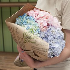 Букет цветов "Сливочный"