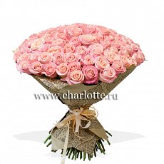 Букет из роз "Hermosa" (51,75, 101)