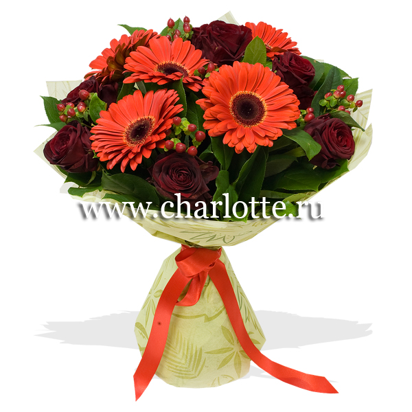 Букет цветов "Chateaux de la Loire"