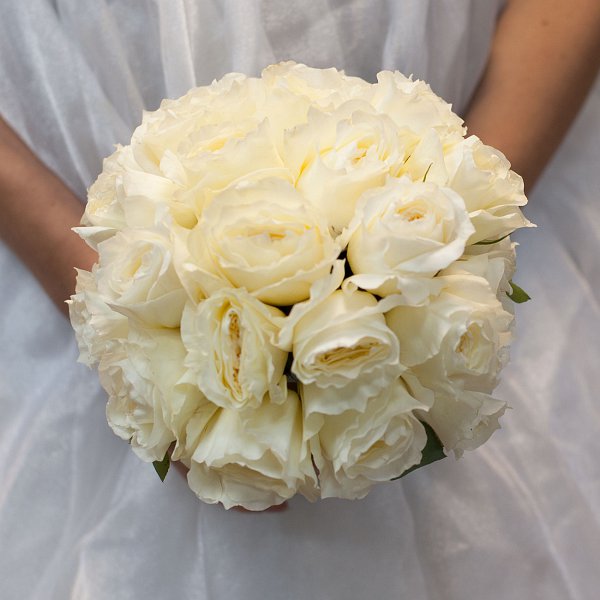 Букет невесты из пионовидных роз "Patience"