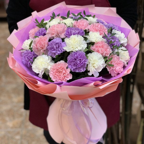 Букет цветов "Воздушная акварель"