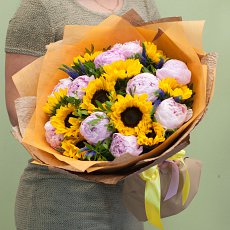 Букет цветов "Сиена"