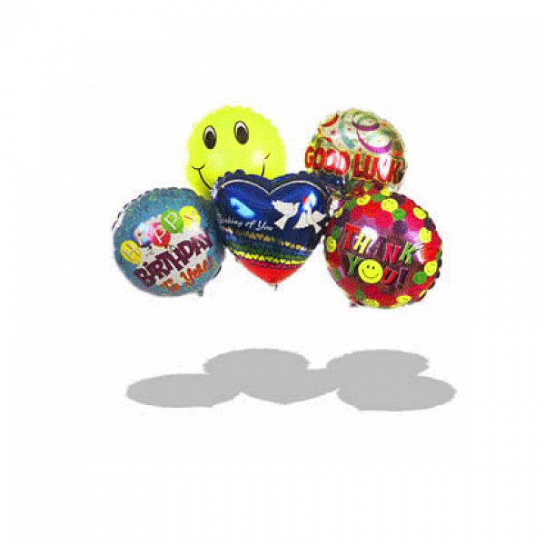 Фольгированные шарики "С днем рождения"