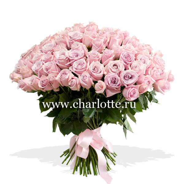 Букет из роз "Пепел розы" (51, 101, 151)