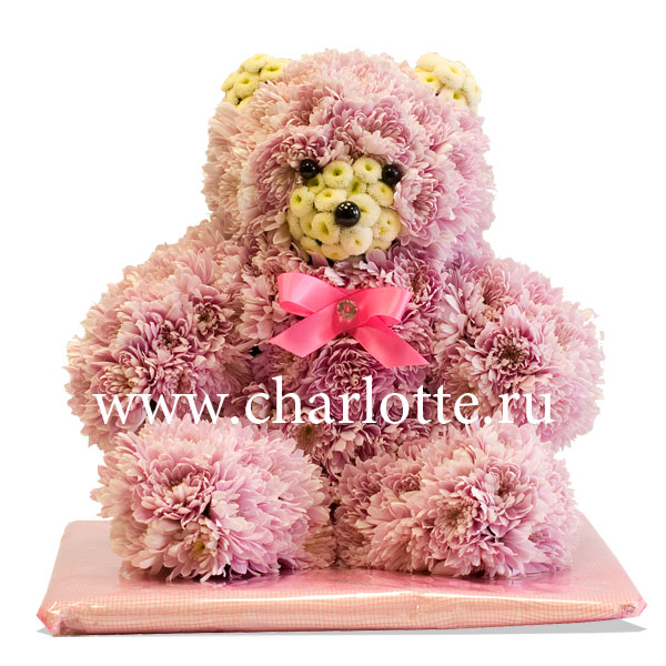 Фигура из цветов "Teddy"