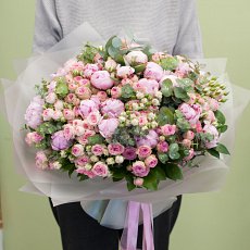 Букет цветов "Жемчужина моего сердца"