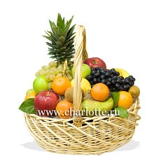 Заказать Корзина с фруктами "Fresh fruit" с доставкой в Charlotte.ru Корзина с фруктами "Fresh fruit"