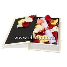 Заказать Письмо с лепестками роз с доставкой в Charlotte.ru Письмо с лепестками роз