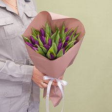 Букет тюльпанов "Фиолет"